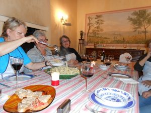 A private cooking class delivered to a villa in the Chianti classico