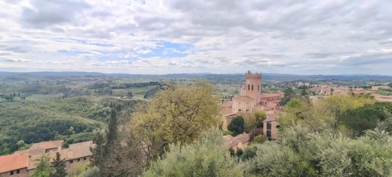 The view of San Miniato hamlet